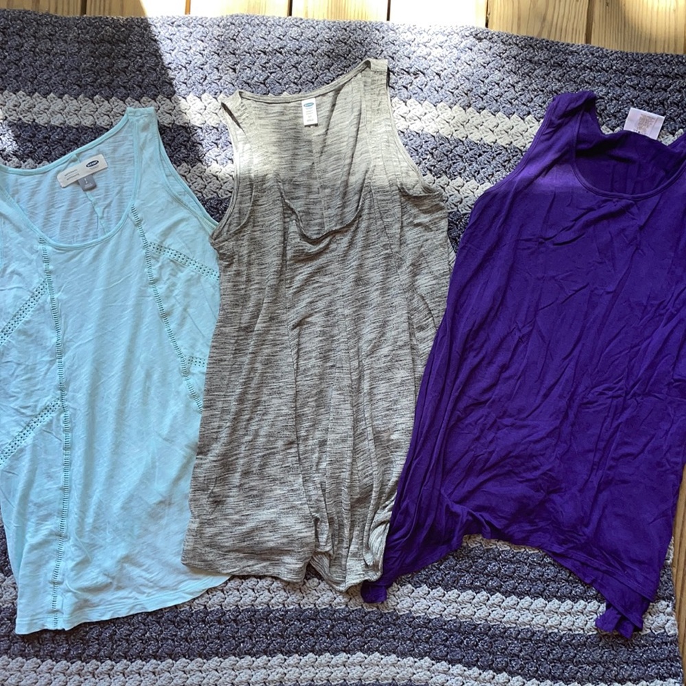 Old Navy maternity tank tops